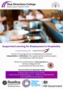 Hospitality Supported Learning Course