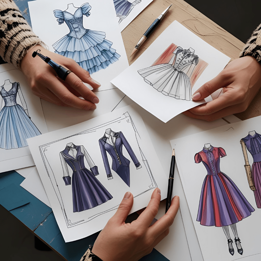 Costume drawings