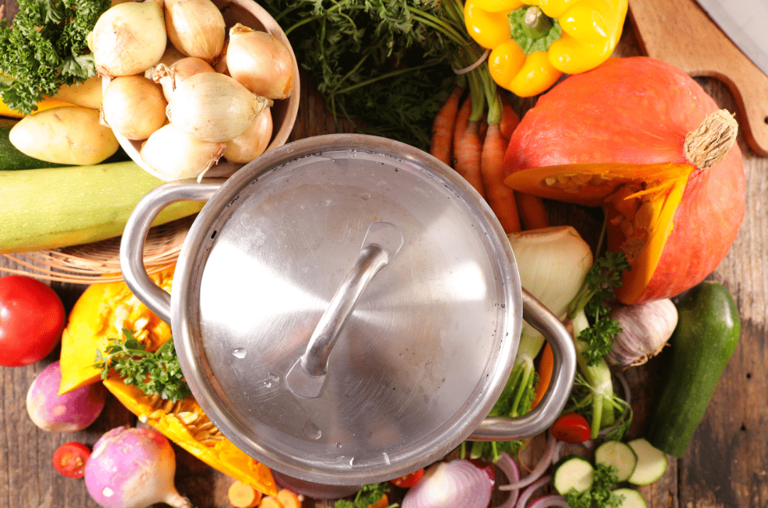 Cooking with one pot