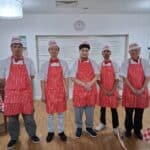 The catering team