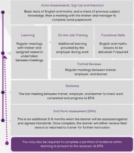 A typical apprenticeship graph