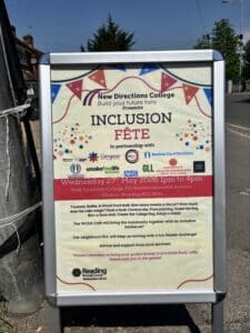 Inclusion Fete street poster
