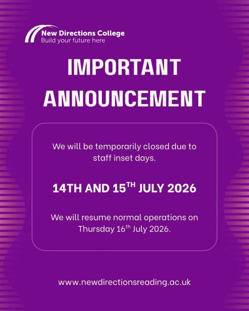 Inset day closure notice
