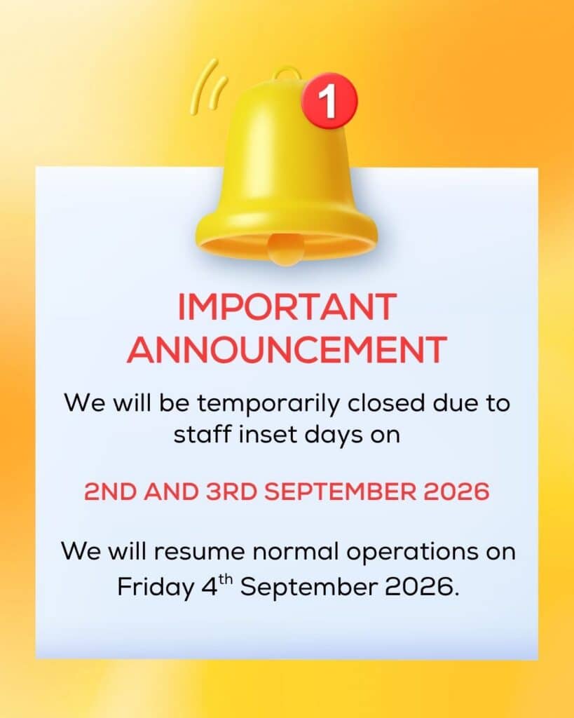 Inset days closure